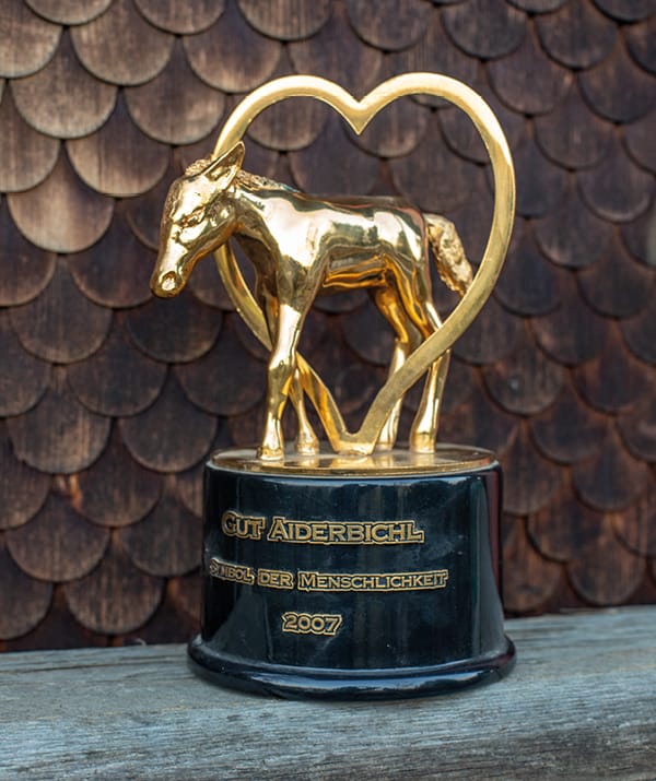 Preis Goldenes Herz für Tiere 2007